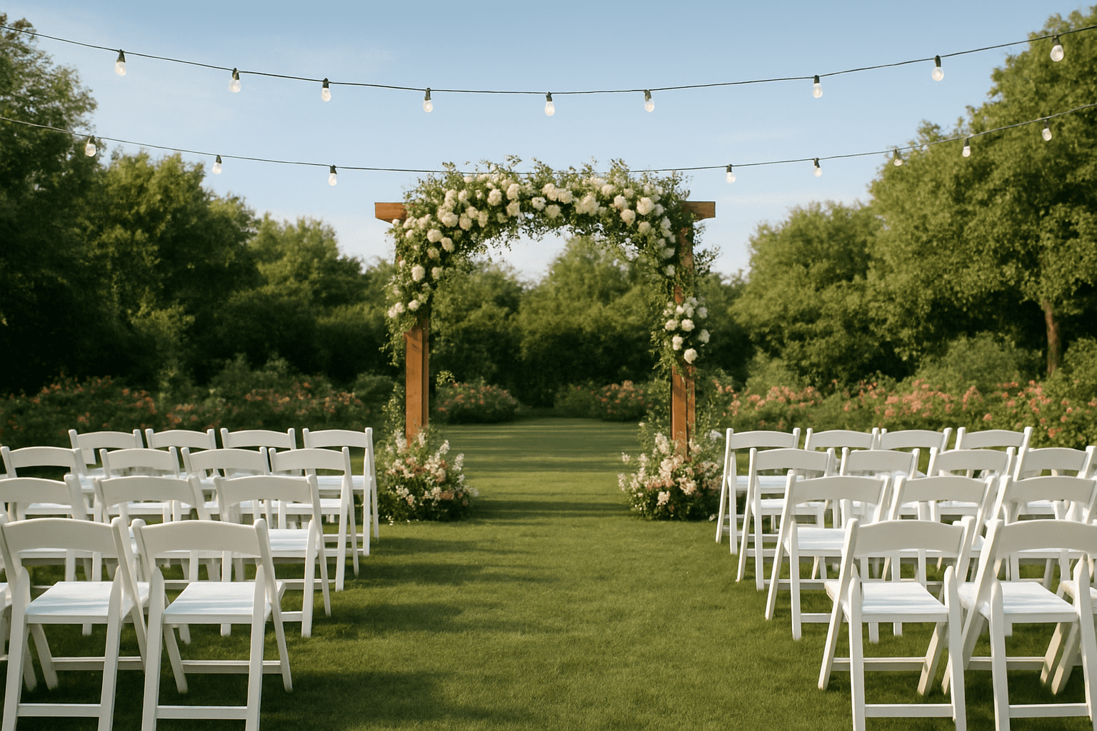 תכנון חתונה בחצר: איך להפוך את החצר לחלום