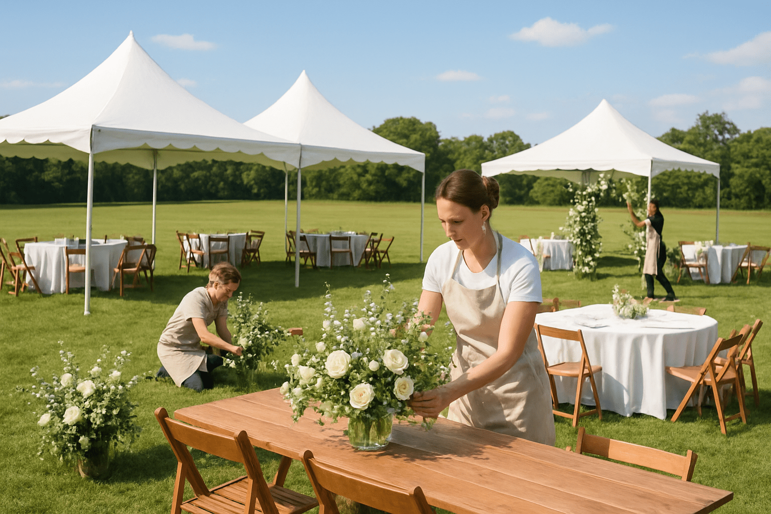 אירגון חתונה בשטח: איך להתאים את המקום לחתונה שלך