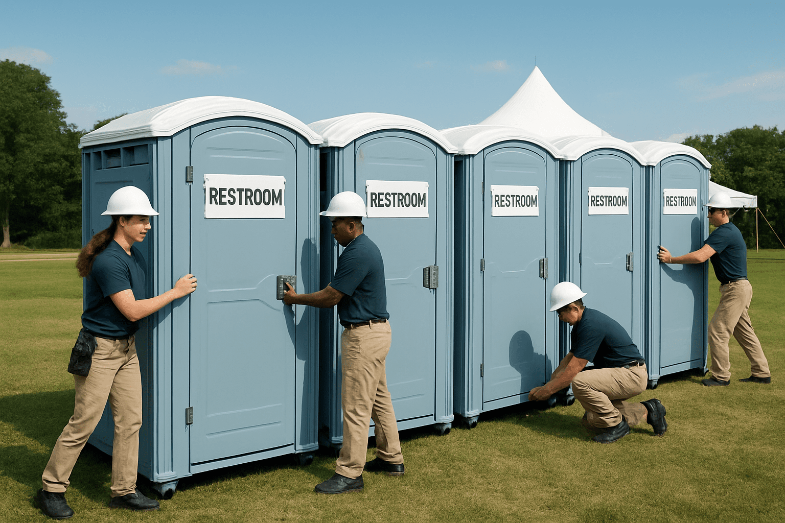 השכרת שירותים ניידים לאירועים: מה חשוב לדעת לפני ההשכרה