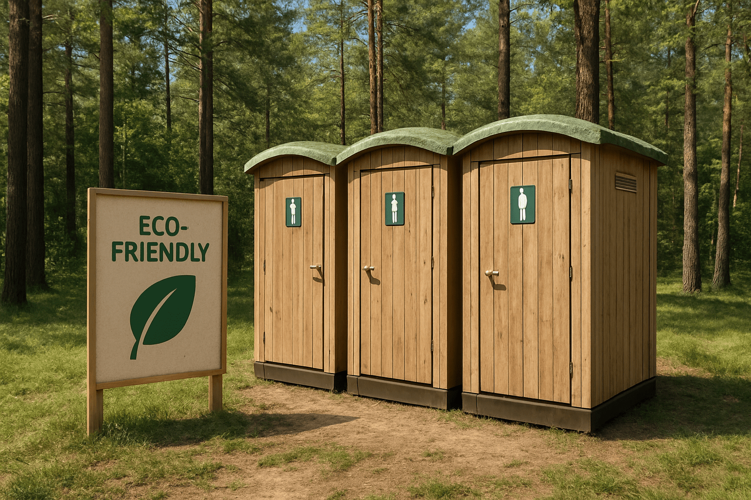 איך לבחור שירותים ניידים ידידותיים לסביבה לאירועים בטבע