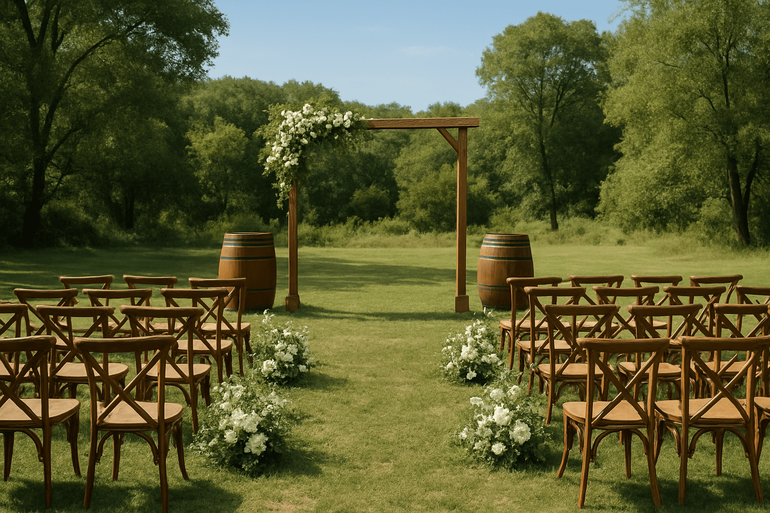 אירגון חתונה בשטח: איך ליצור חוויה ייחודית בלב הטבע