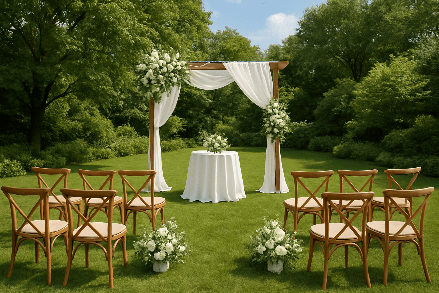 מקומות לחתונה קטנה: אינטימיות בלב הטבע