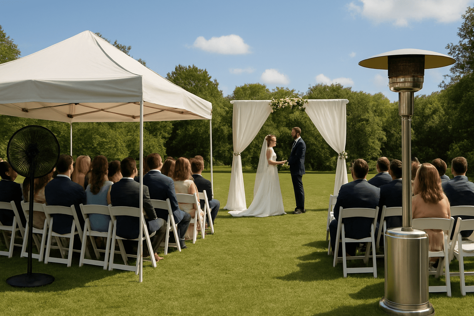 טיפים לחתונה בחוץ: איך להבטיח אירוע מושלם בכל תנאי מזג האוויר