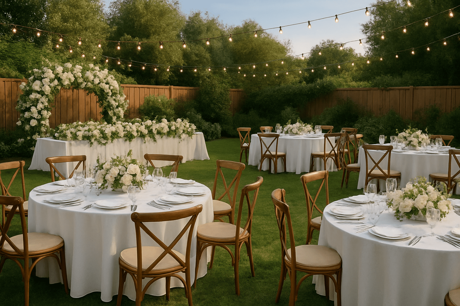 תכנון חתונה בחצר: איך לשלב את הביתיות עם היוקרה?