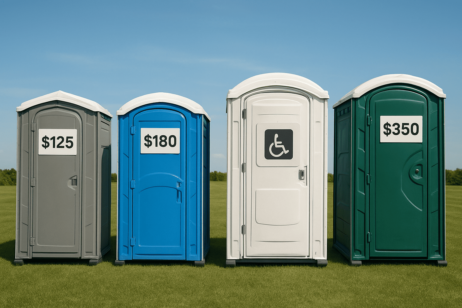 השכרת שירותים ניידים לאירועים: התאמת פתרונות לכל תקציב