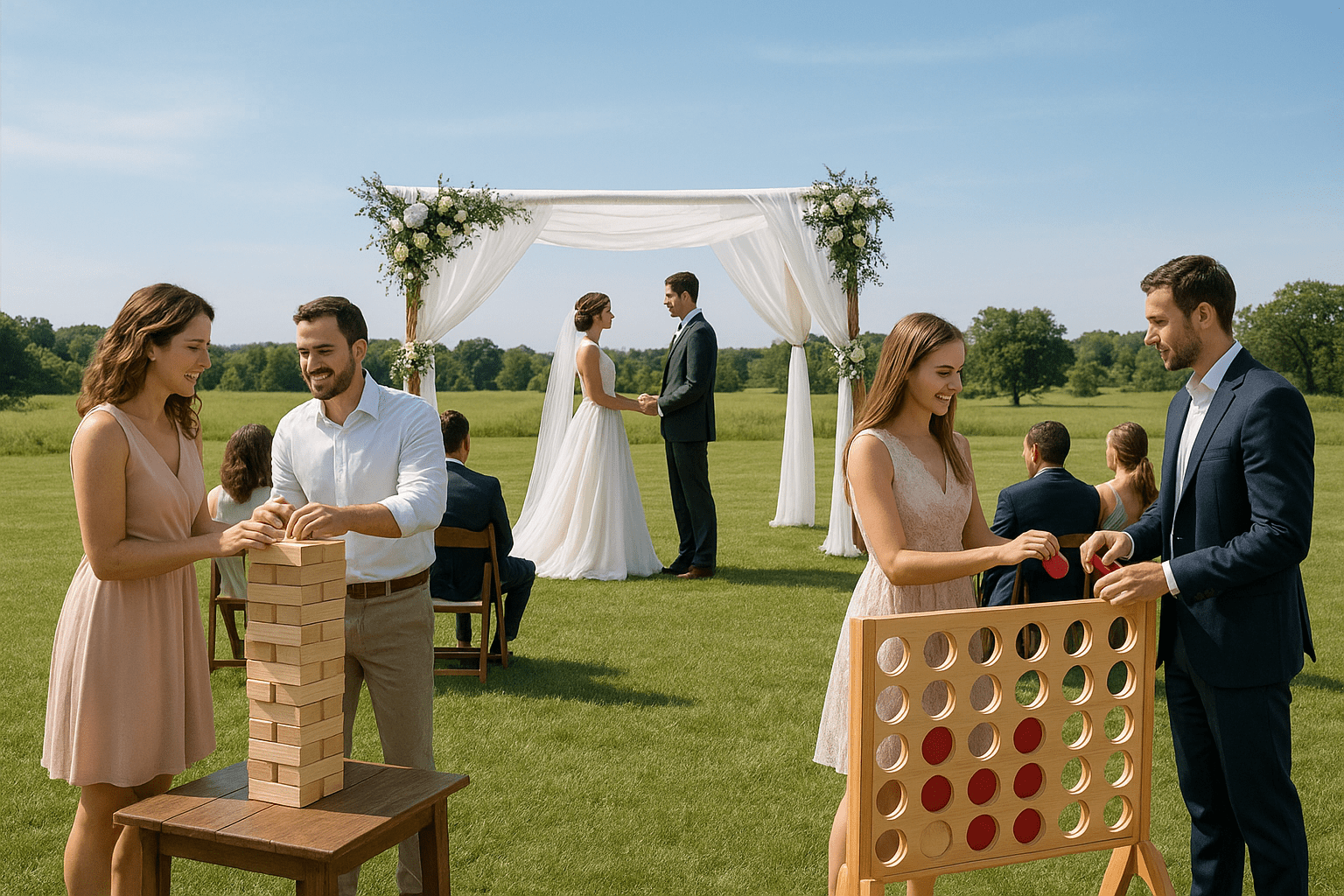 טיפים לחתונה בחוץ: יצירת חוויה מושלמת לאורחים