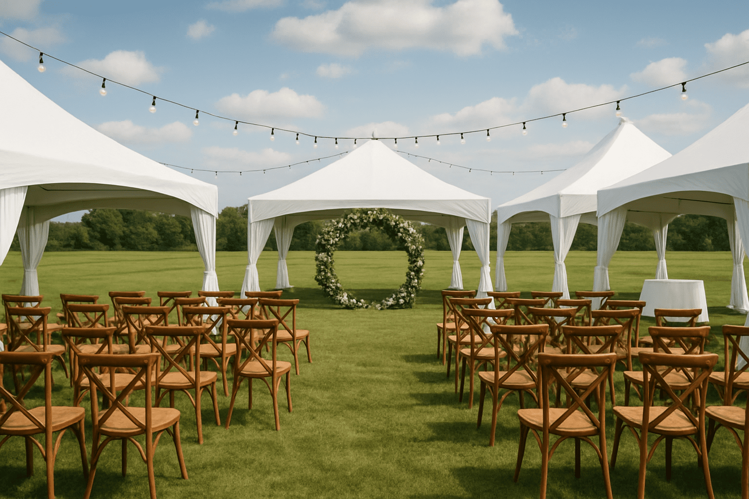 טיפים לחתונה בחוץ: איך להכין את האירוע לכל מצב מזג האוויר