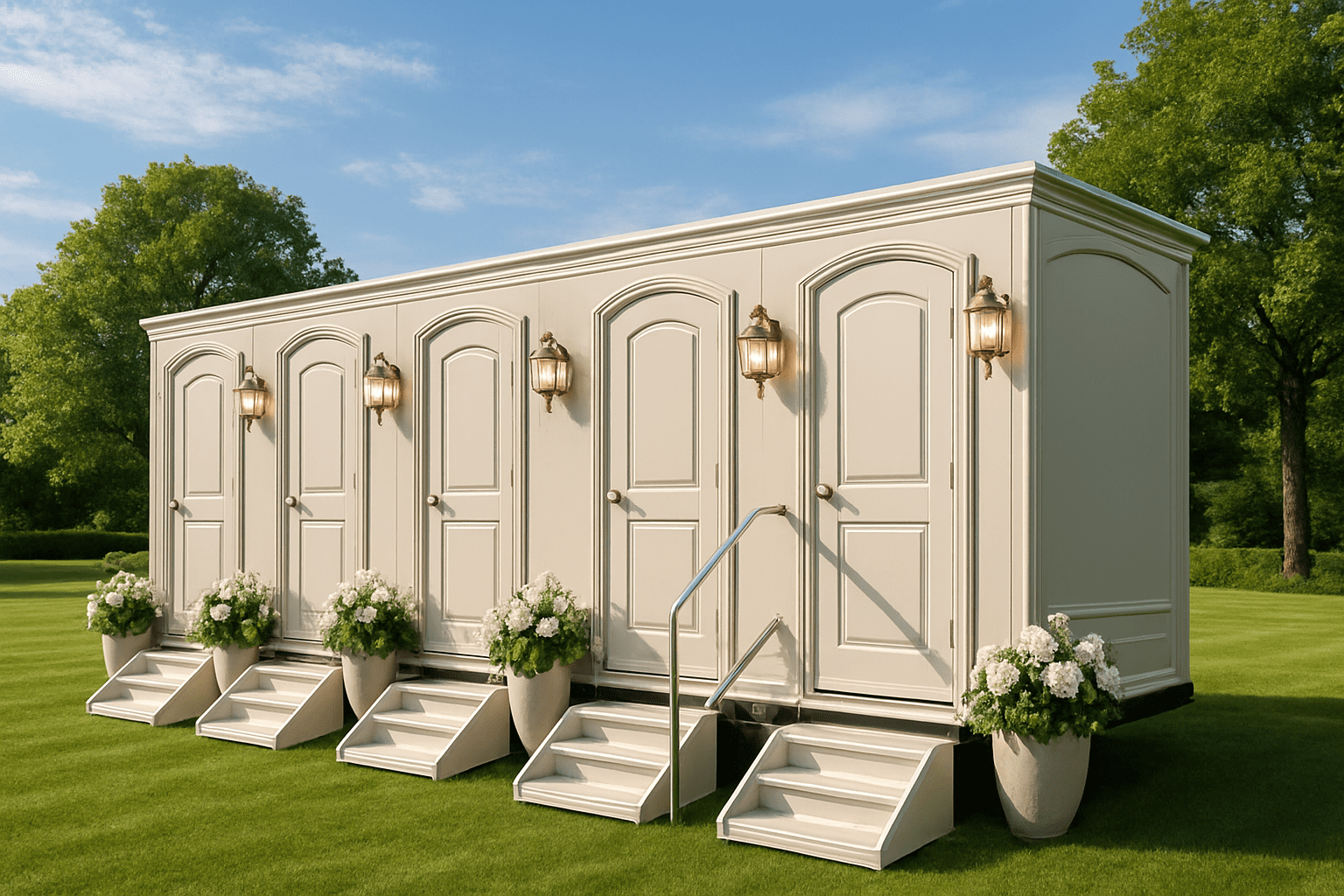 שירותים ניידים מפוארים לאירועים: איך לבחור את העיצוב המתאים?