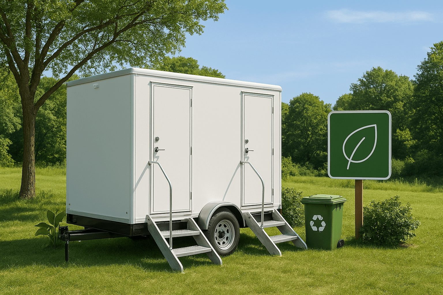 שירותים ניידים לאירועים בטבע: איך לשמור על נוחות בסביבה ירוקה