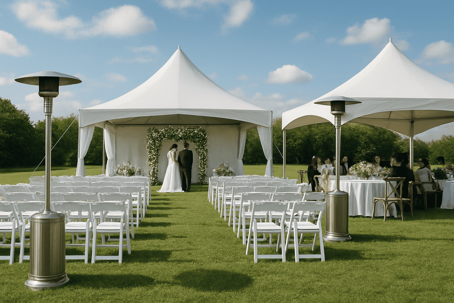 טיפים לחתונה בחוץ: איך להבטיח שהאירוע יצליח גם במזג אוויר לא צפוי